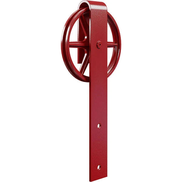 Regal Red Wagon Wheel Roller Hanger for Barn Door G86021