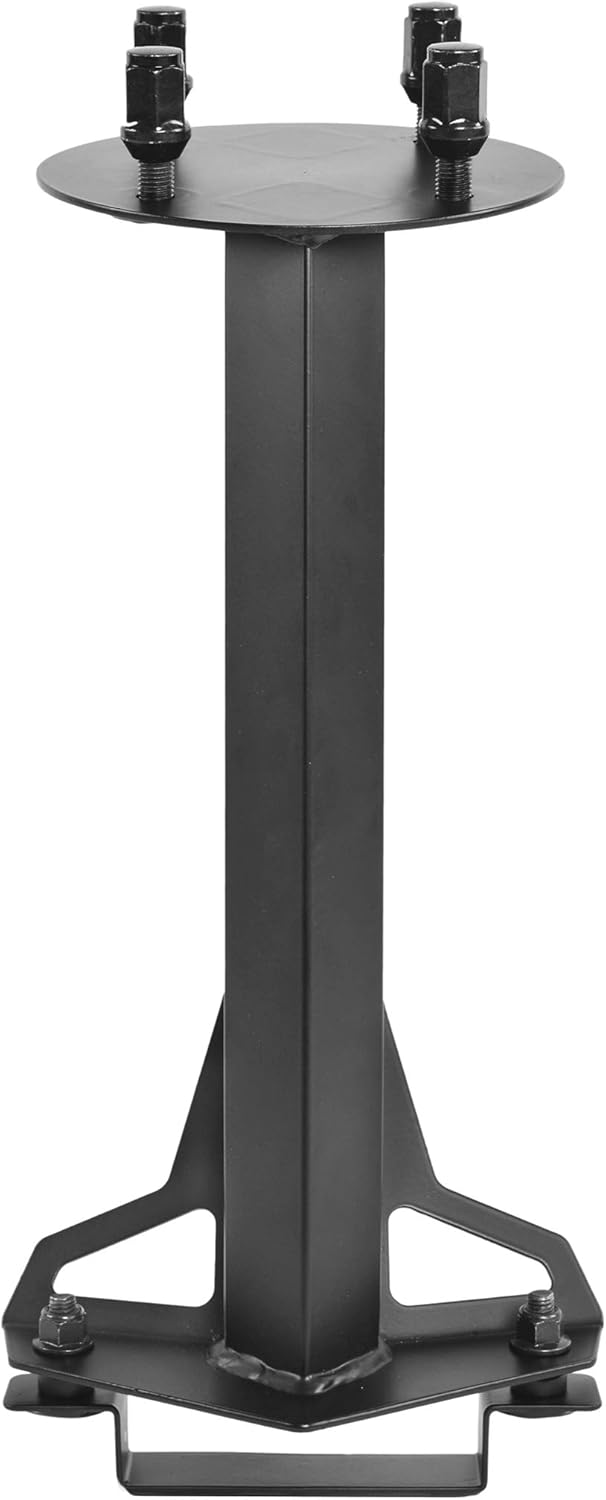 Black Square Steel Spare Tire Carrier for Can-Am Maverick X3 L765674