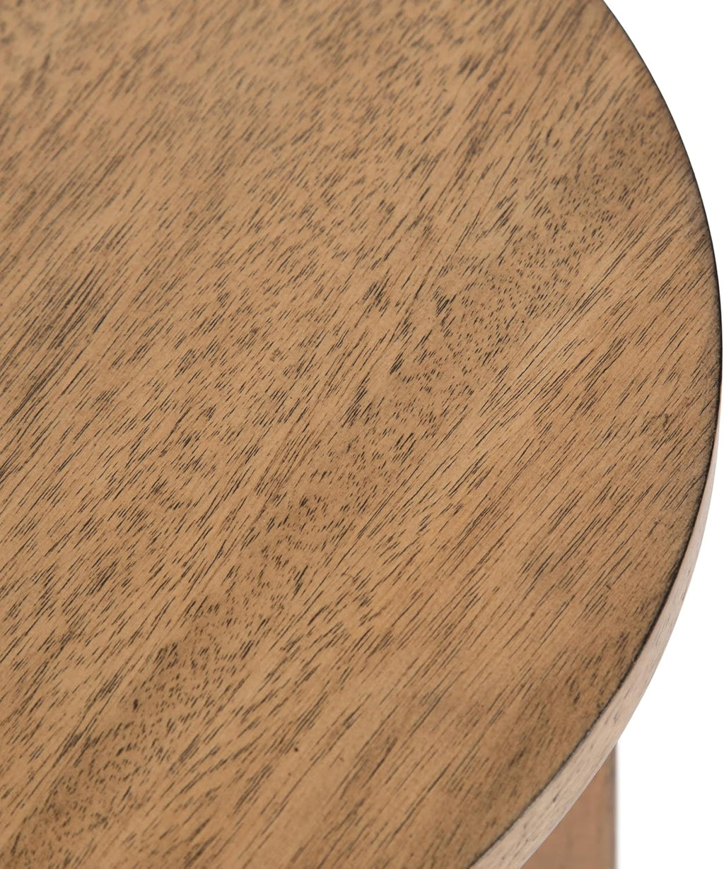 Natural Two-Tier Circle Plant Stand I730296