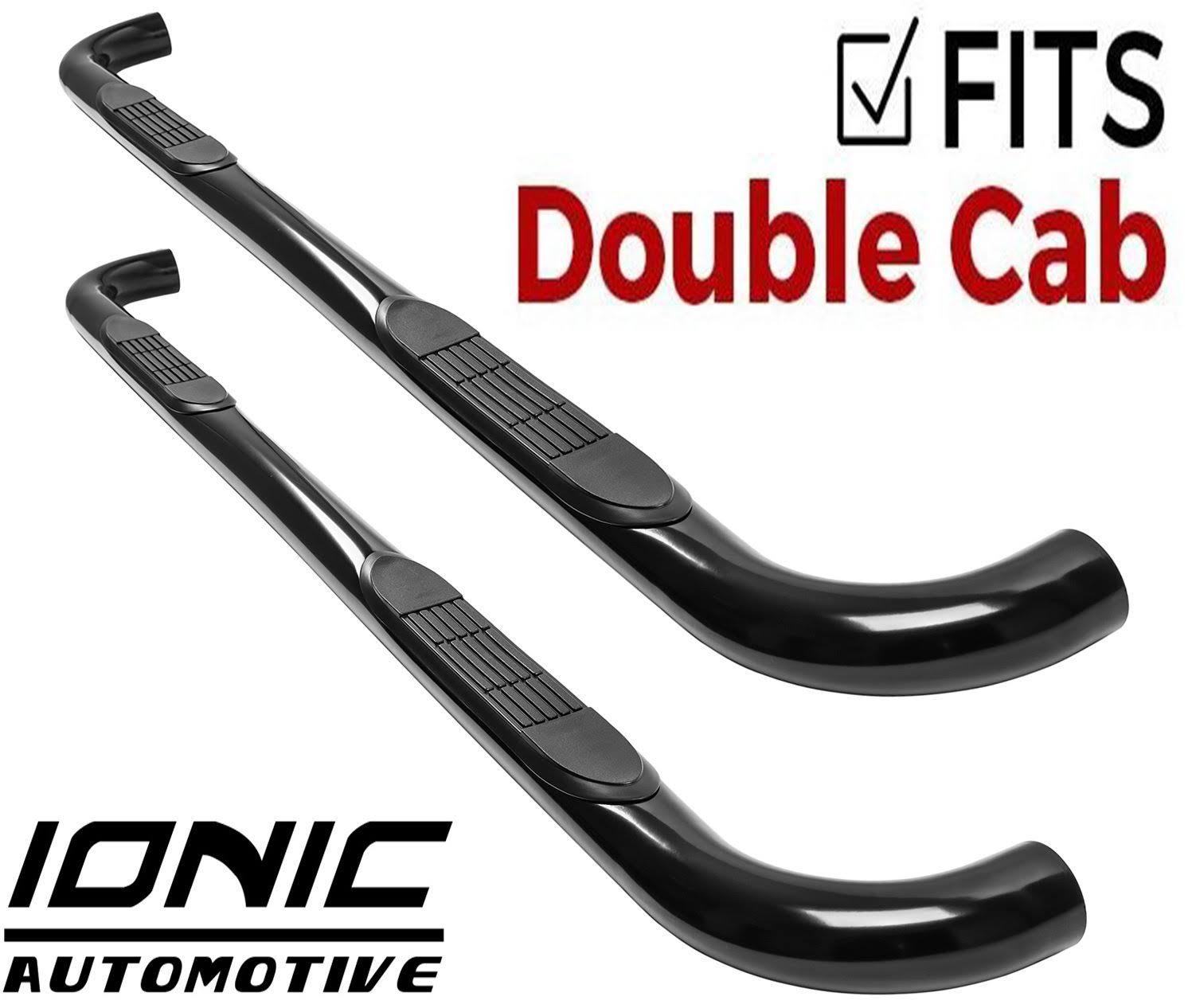Black Nerf Bars for Toyota Tundra Double Cab J7436