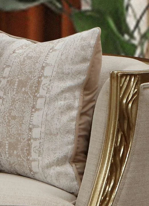 Beige Sofa Set 2Pcs K22869