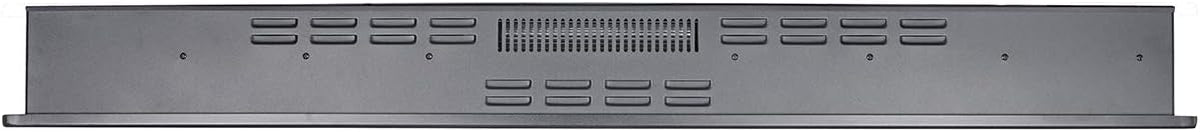 Black 60 Inch Wall Recessed Electric Fireplace with Remote X1400