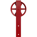 Regal Red Wagon Wheel Roller Hanger for Barn Door G86021