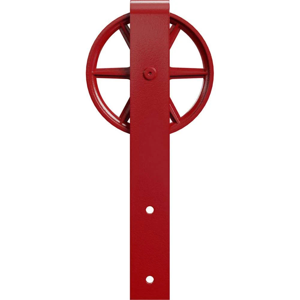 Regal Red Wagon Wheel Roller Hanger for Barn Door G86021