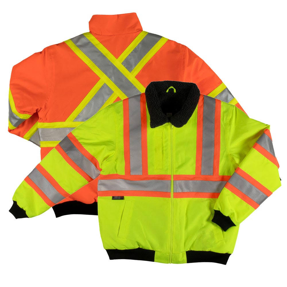 Sherpa Lined Safety Bomber Orange S N533553