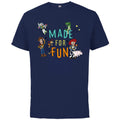 Athletic Navy Short Sleeve Cotton T-Shirt H10816