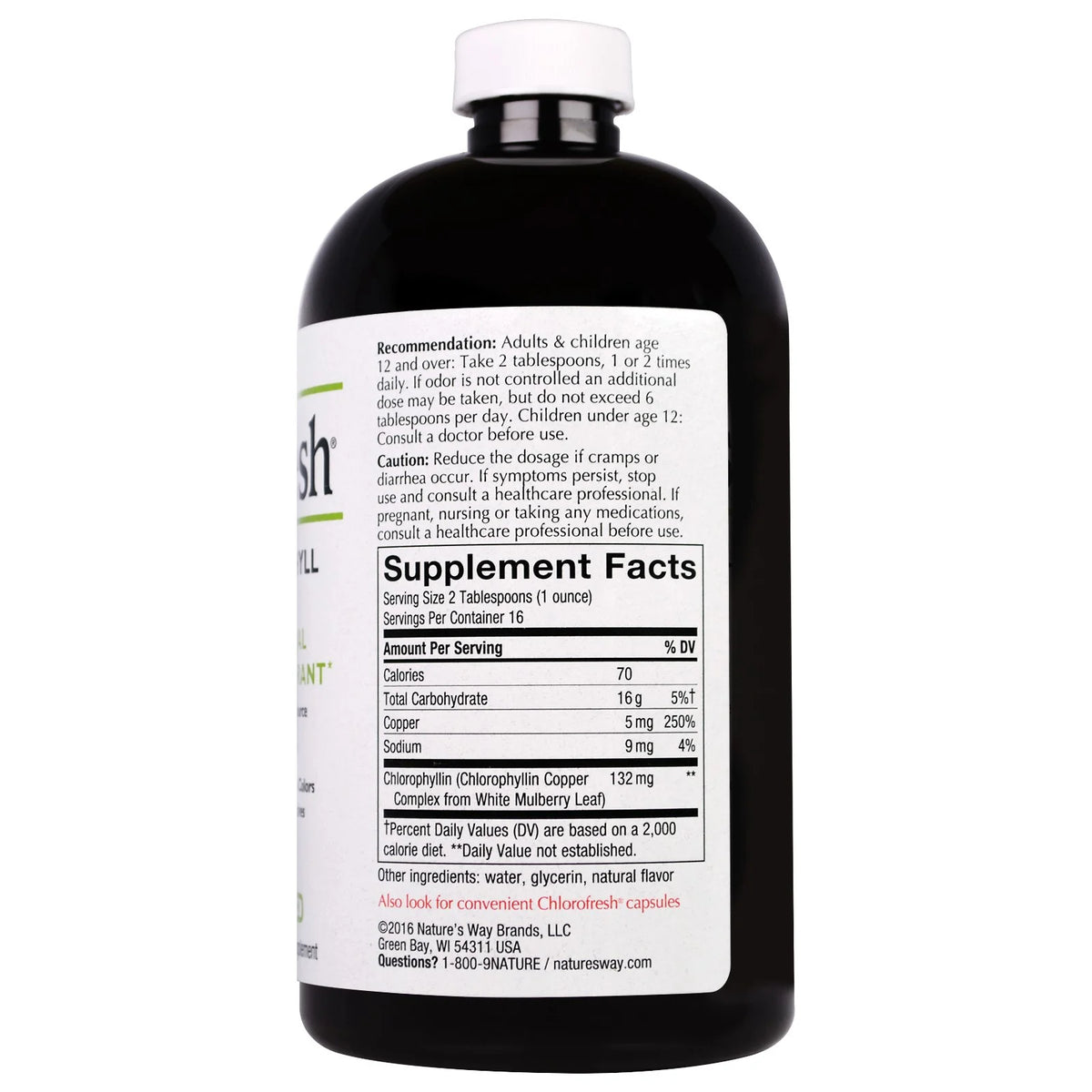 Liquid Chlorophyll Natural Mint D44981