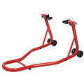 Red Steel Rear Wheel Paddock Stand T950