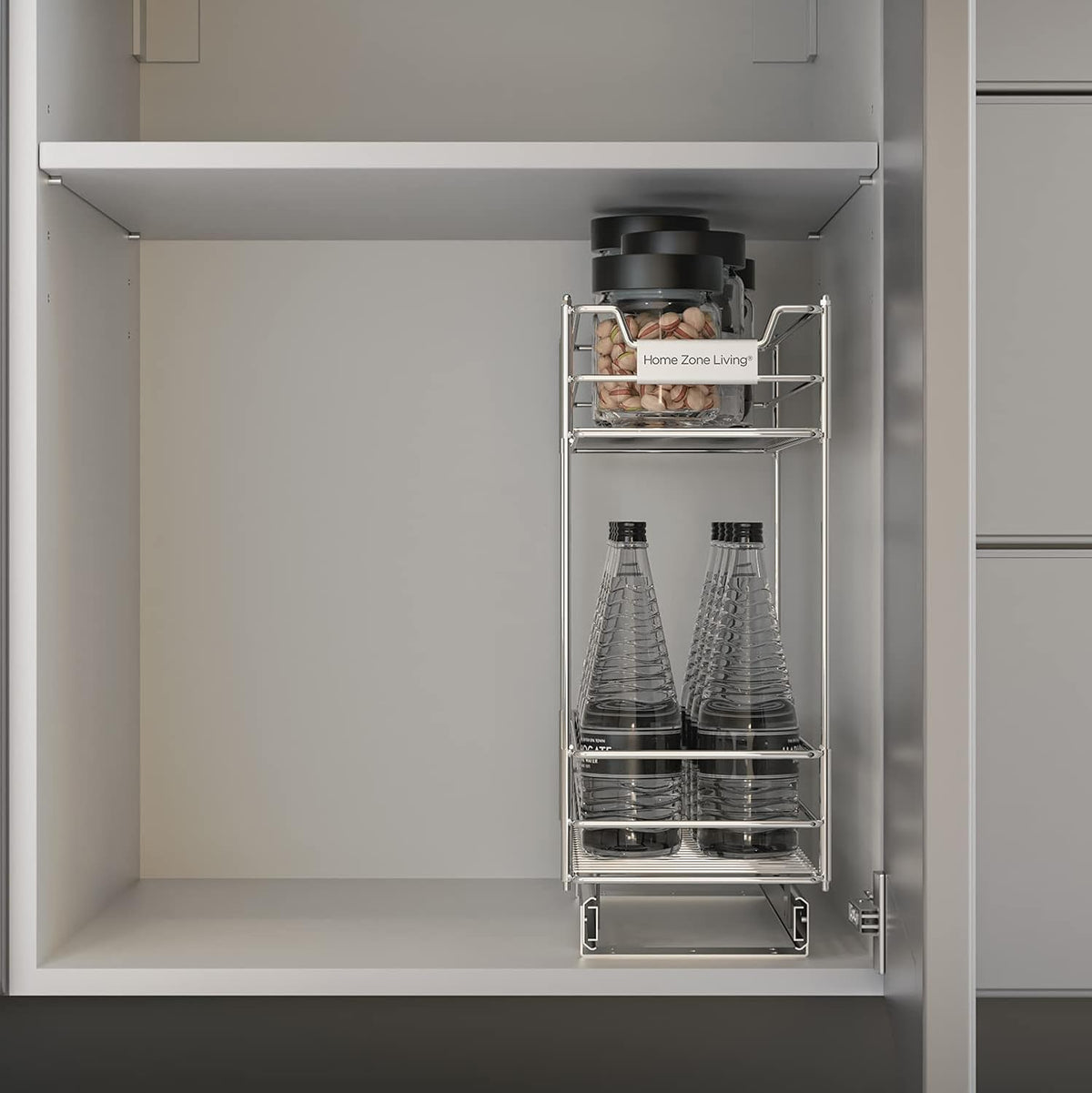 2-Tier Slide Out Drawer Cabinet Organizer A3245