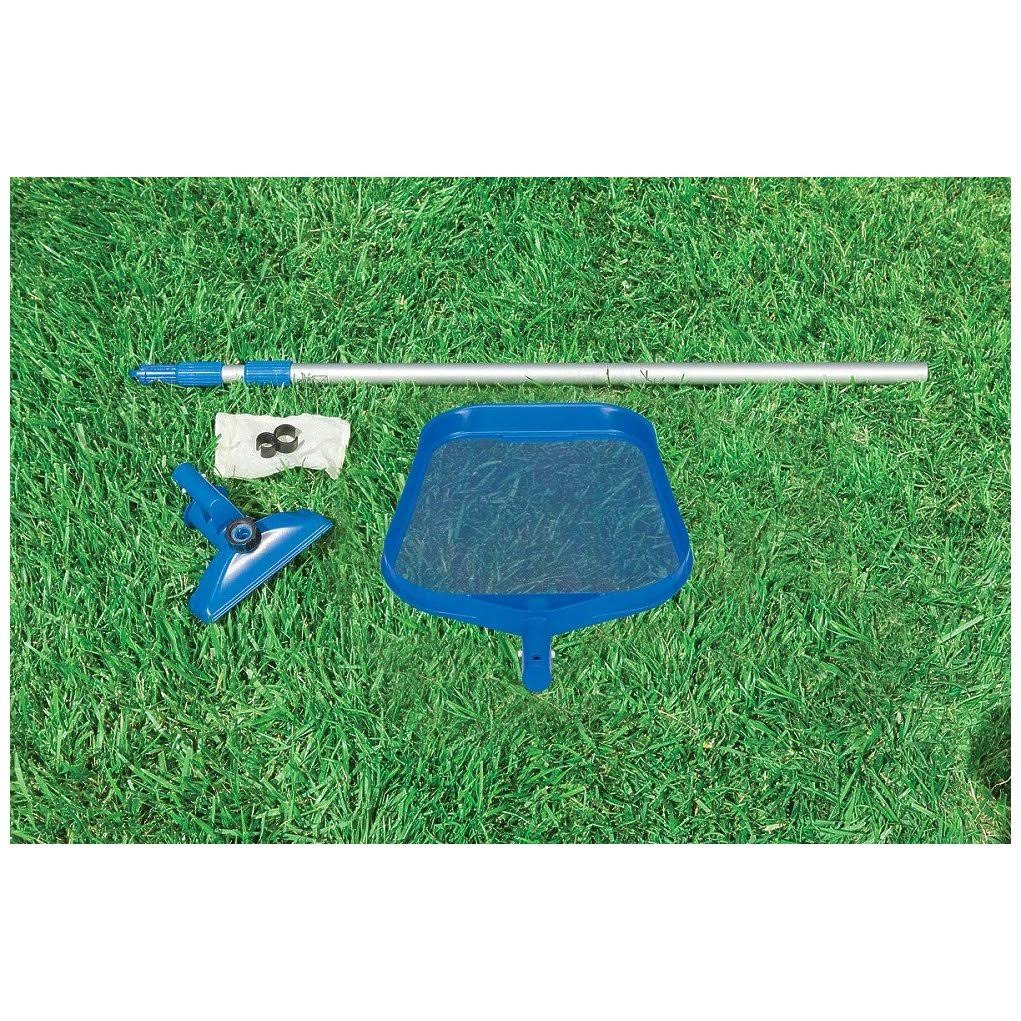 Metal Frame Swimming Pool with Filter Pump and Maintenance Kit E50167