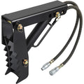 18 Hydraulic Backhoe Thumb, Black Steel Weld On Thumb with Hydraulic Cylinder C71338