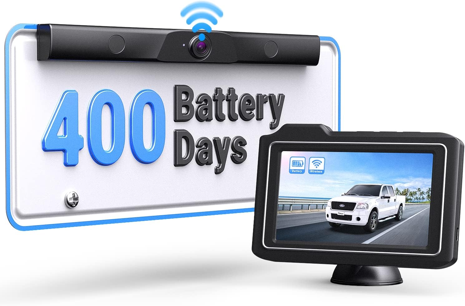1080P Wireless Backup Camera with Monitor V5324