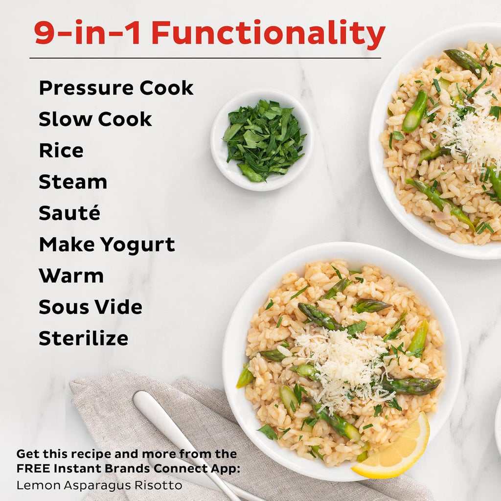 9-in-1 Electric Pressure Cooker, 8 Quart V539626