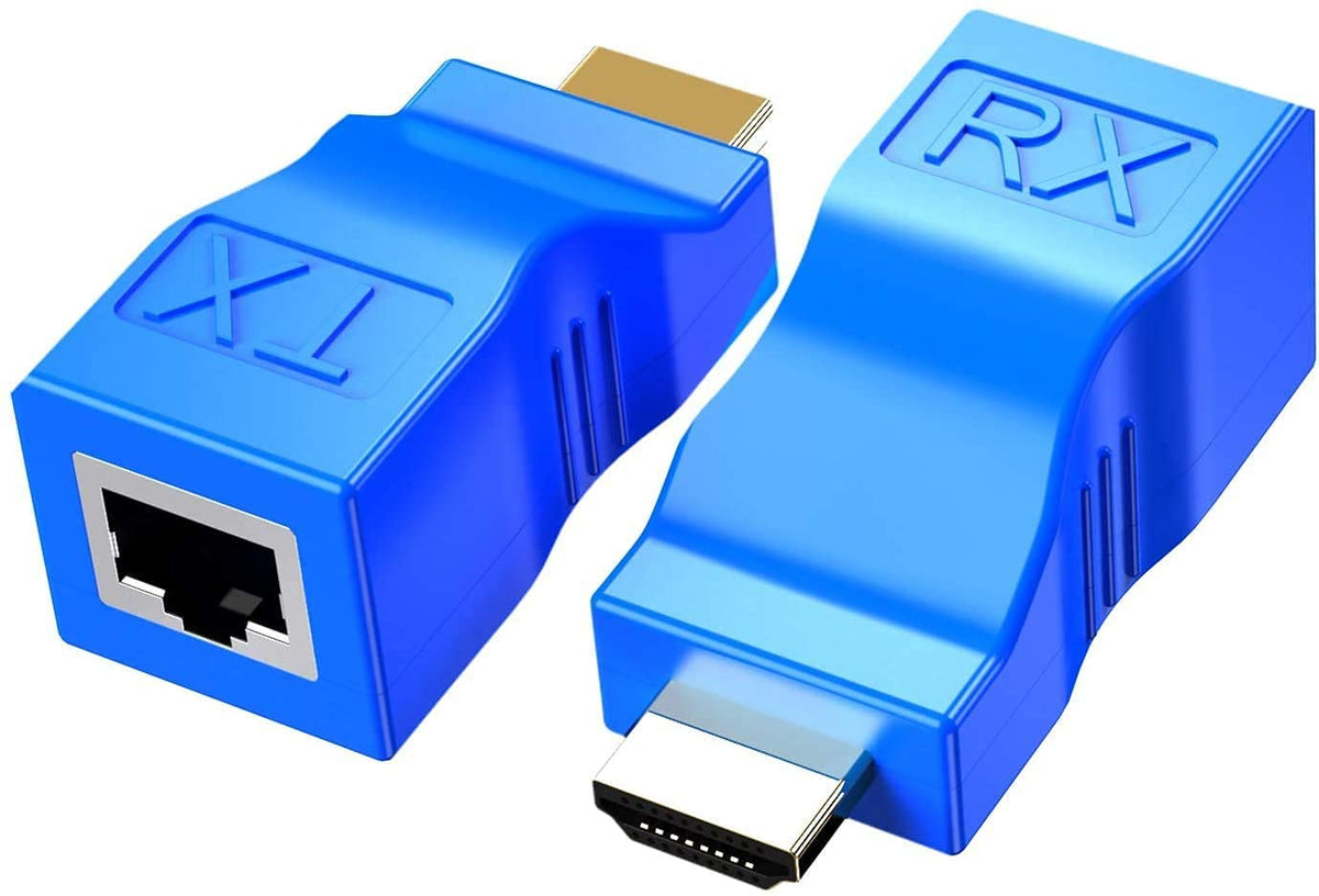 HDMI to RJ45 Extender over Cat5-e/6 Cable 1080p up to 30m P43501