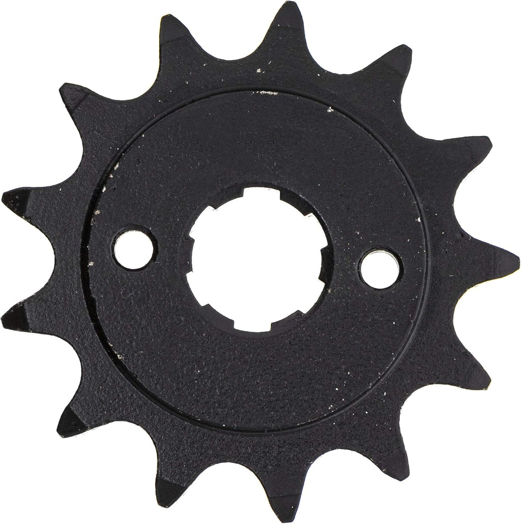 Drive Sprocket Chain Combo Front 13 Rear 48 Tooth 520NZ Standard 112 Links Pack of 2 Z89635