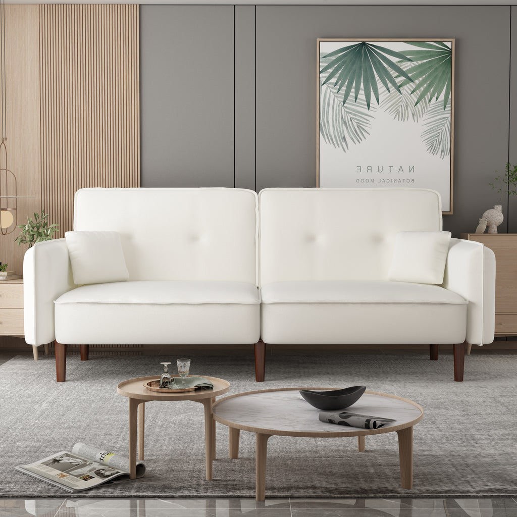 Cotton Linen Fabric Sofa Bed V600