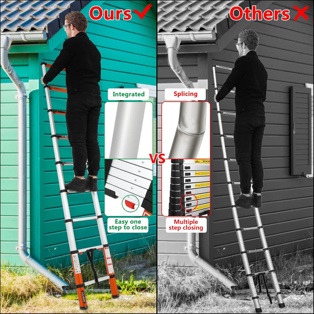 Telescoping Ladder 6.5 Feet 330 Lb Capacity D883883