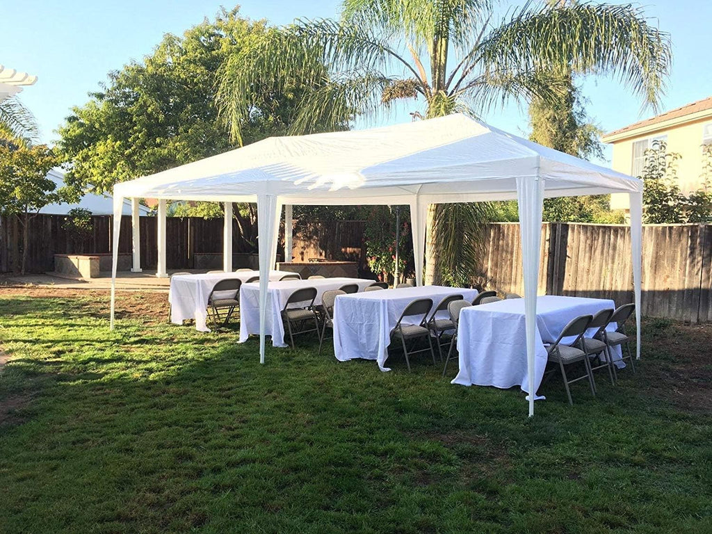 10x20 Outdoor Canopy Tent with 6 Removable Walls L967