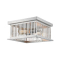 Brushed Nickel 2 Light Flush Mount N621284