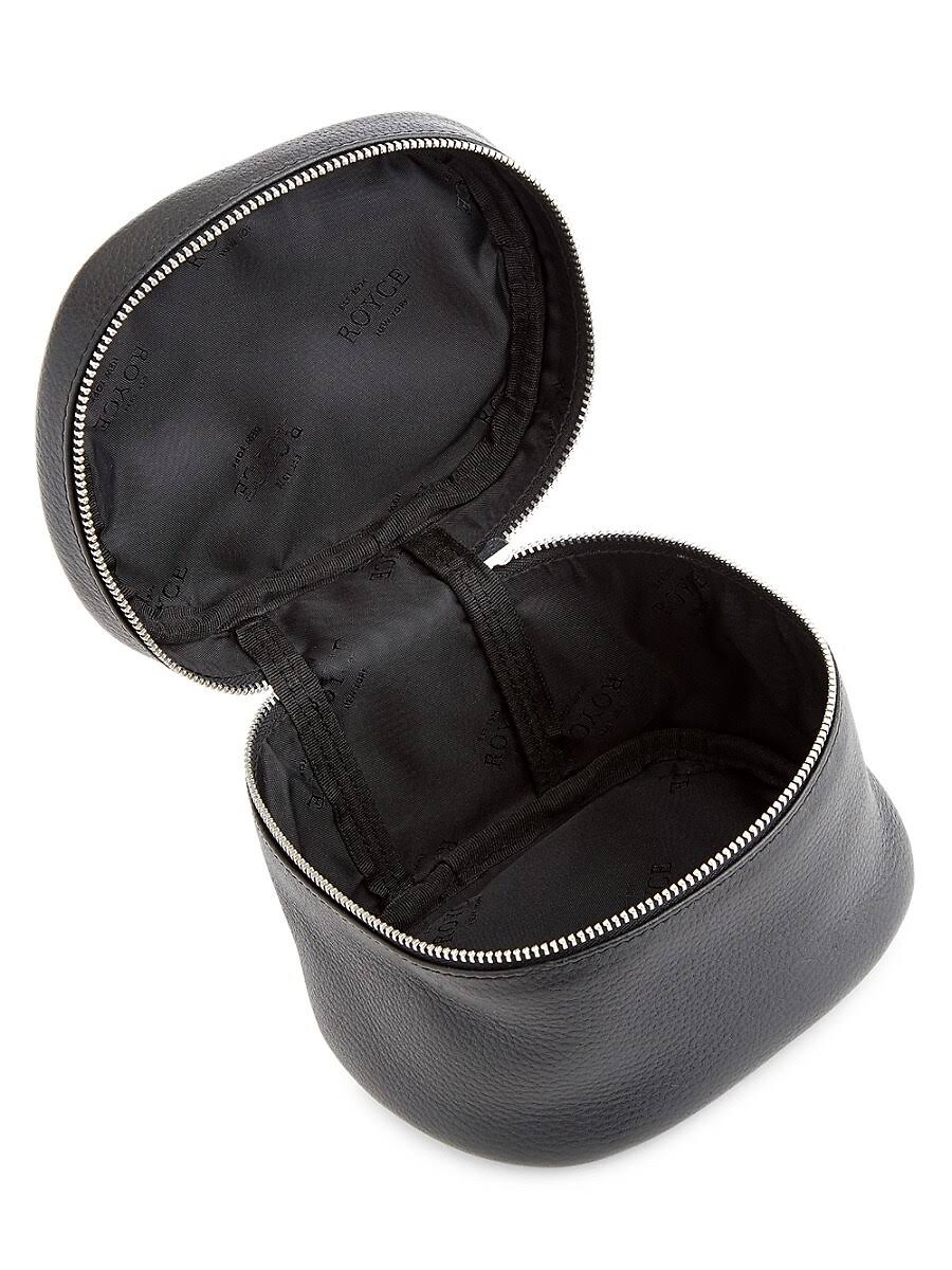 Black/Red Leather Valet Tray P859597