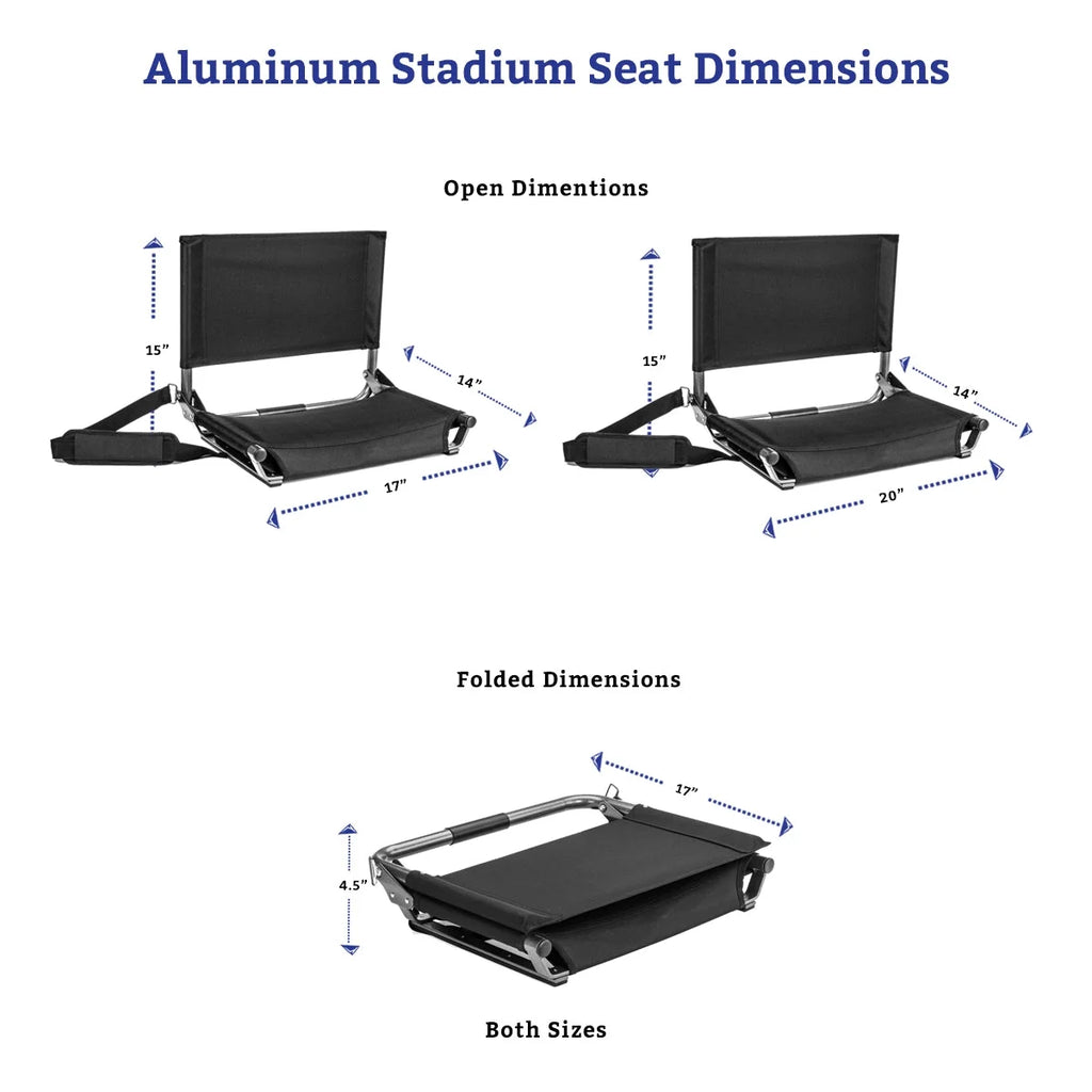 Lightweight Stadium Seat for Bleachers G949