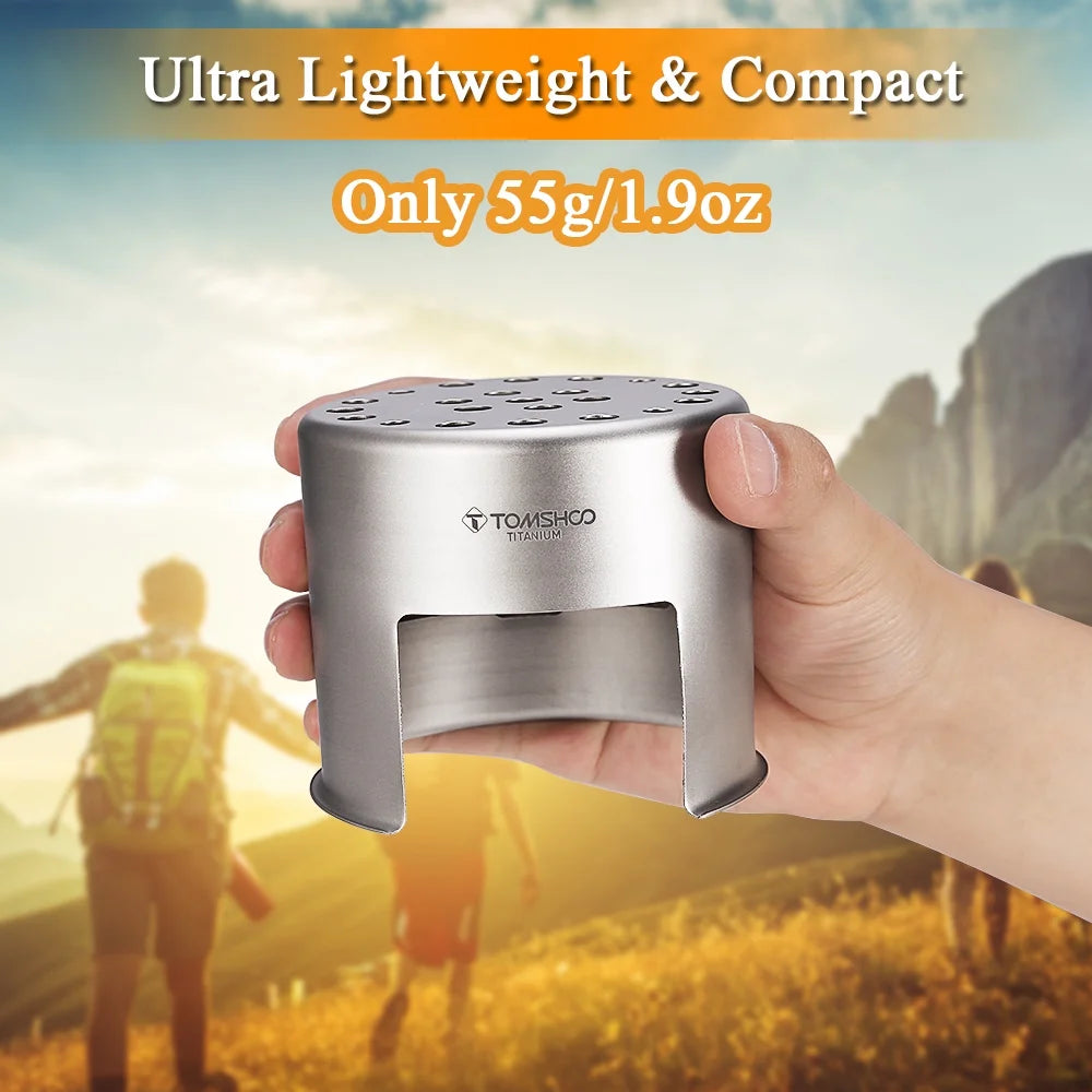 Ultra-lightweight Titanium Wood Camping H946
