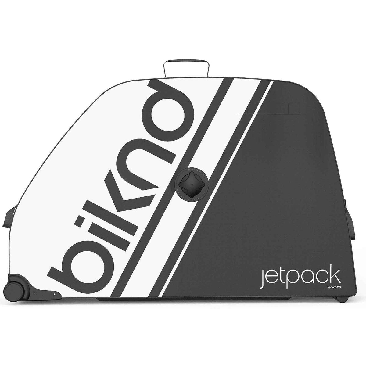 Black/White Travel Bike Case D792339