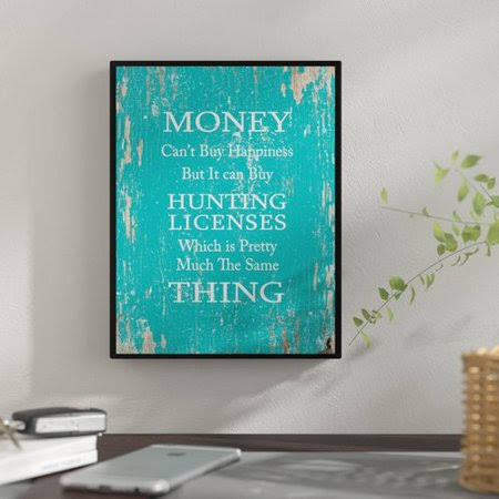 Framed Textual Art C724