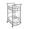 Hammered Bronze 2-Tier Serving Cart R28242