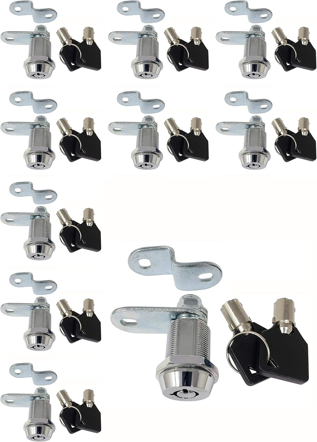 7/8 Inch RV Compartment Locks, Pack of 5, Utility Cam Locks D336659