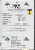 40GB IDE 3.5 Hard Drive V27378