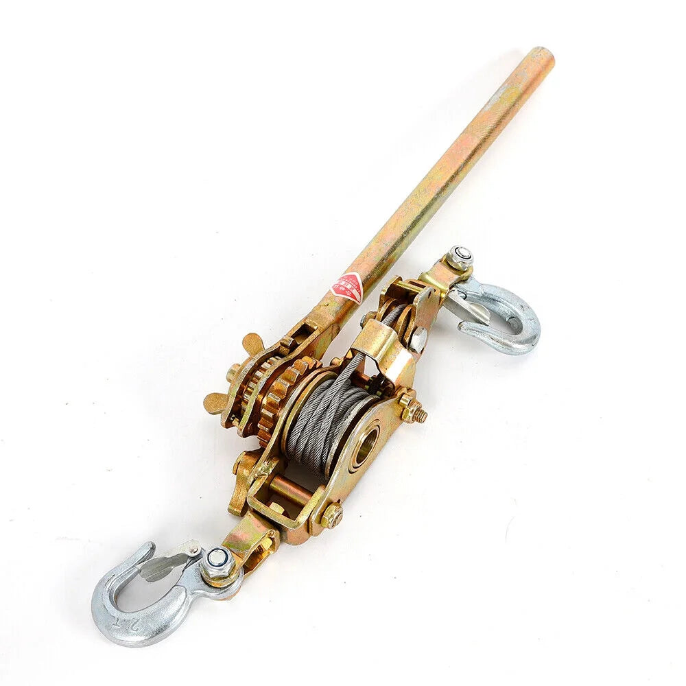 2 Ton Hand Lever Puller Cable Hoist Ratchet A55045