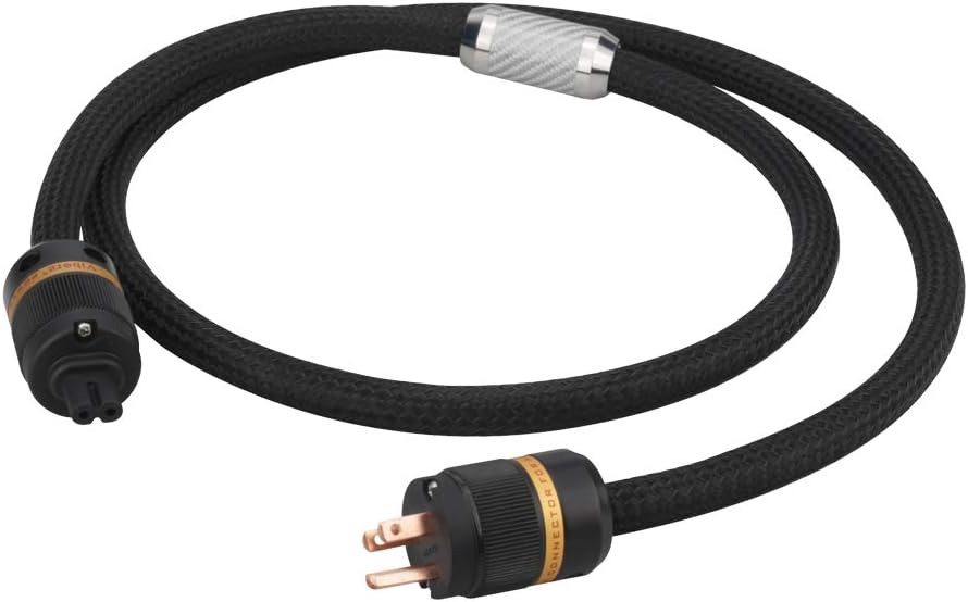 HiFi Power Cable Figure 8 OFC Audio Power Cord 6.6FT V964843