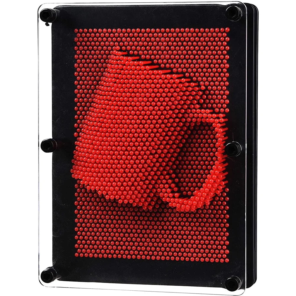 Red 3D Pin Art Board Toy Z783491