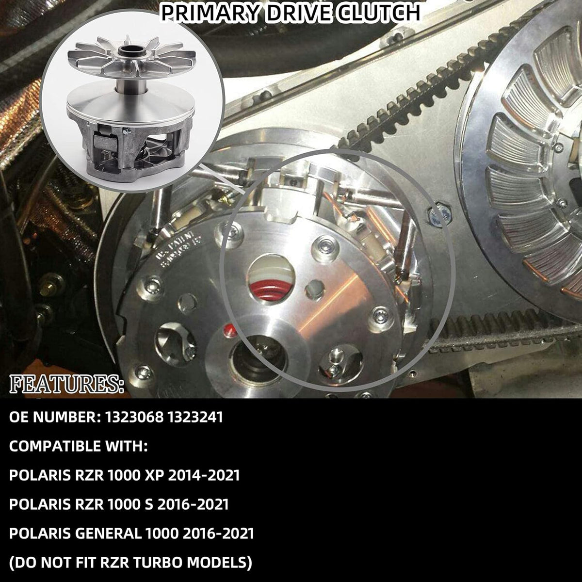 Primary Drive Aluminum Clutch I619