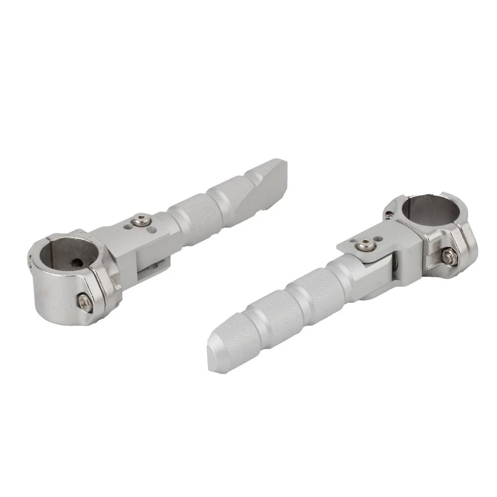 Universal Motorcycle 360 Rotatable Highway Crash Bar Foot Pegs C3222