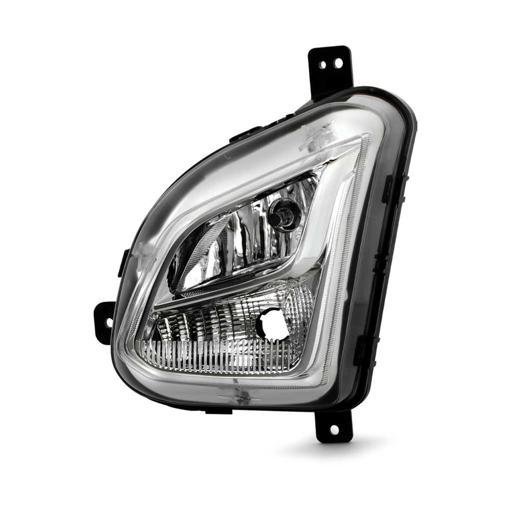 Fog Light Driver Left Side with Bulb Screw Replacement C8897
