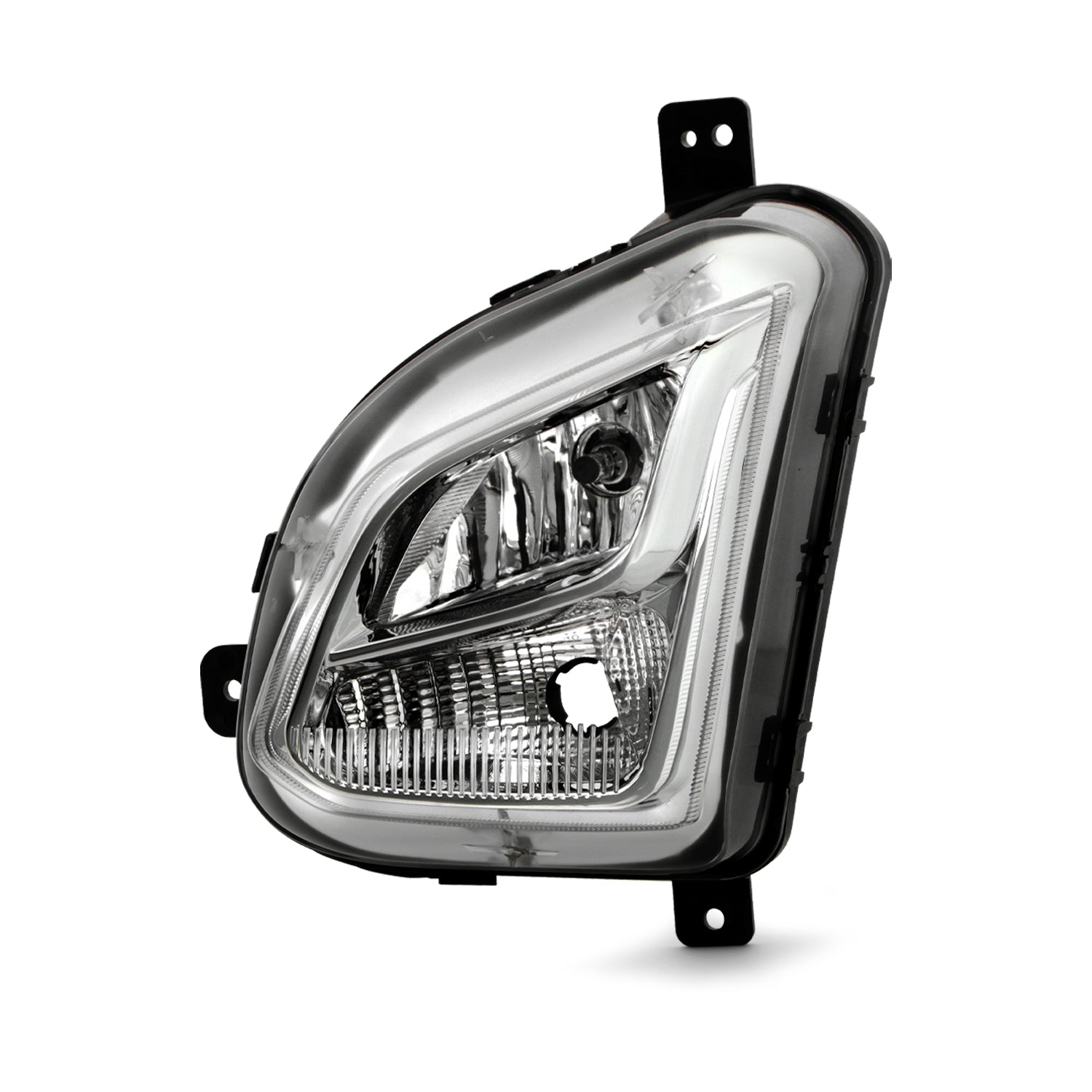 Fog Light Driver Left Side with Bulb Screw Replacement C8897