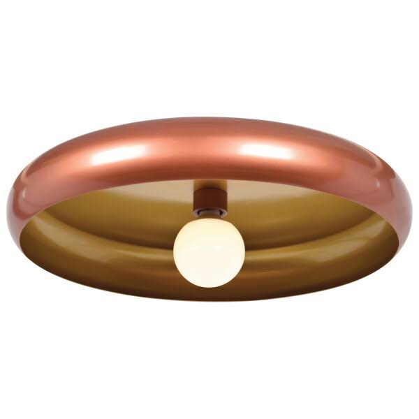 Mint Green & White Round LED Flush Mount Y8227