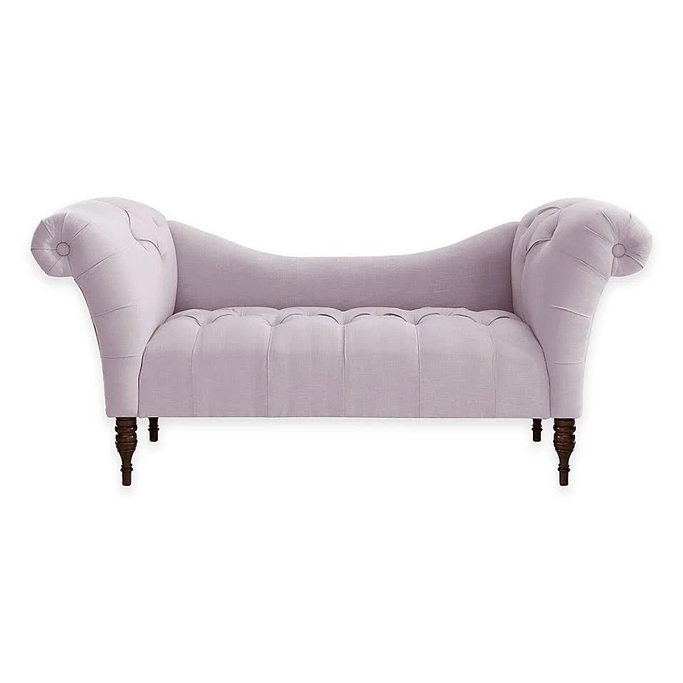 Smokey Quartz Linen Chaise A764583