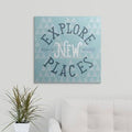 Textual Art Canvas 24x22 O26653