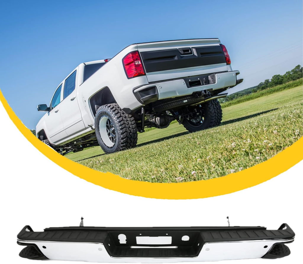 Chrome Aluminium Alloy Rear Step Bumper M597