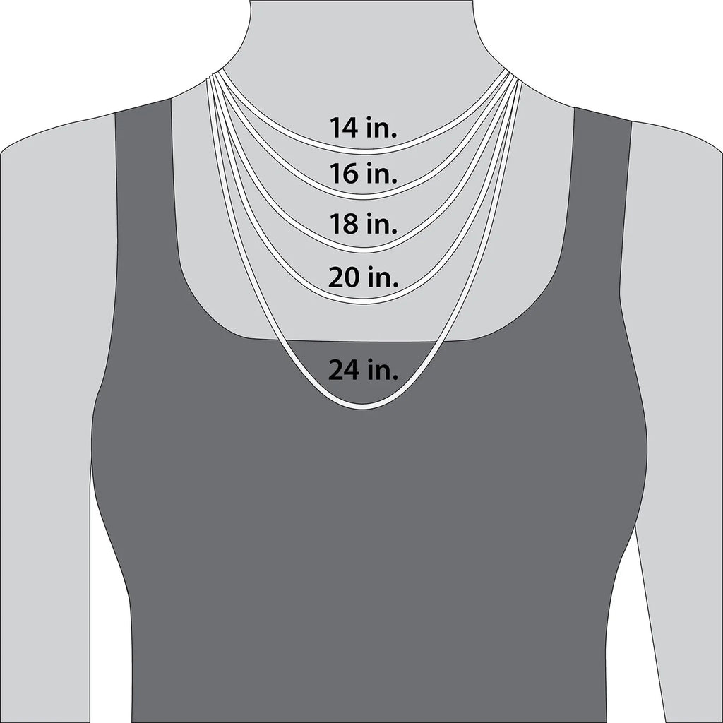 Sterling Silver Paper Clip Chain Necklace Y1948
