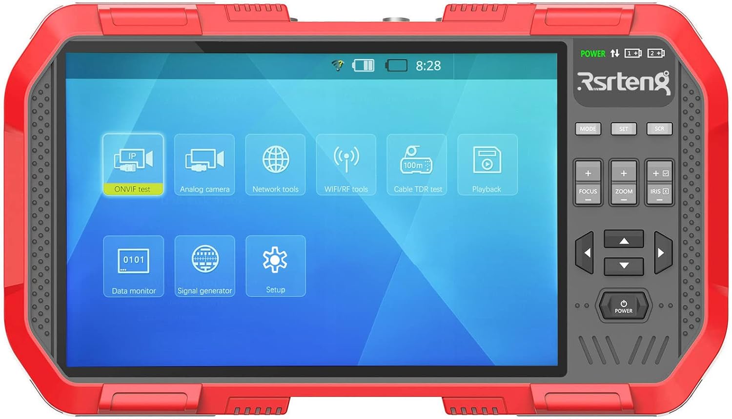4K 8MP CVI TVI AHD IP Camera Tester 7inch TFT Touch Screen G332