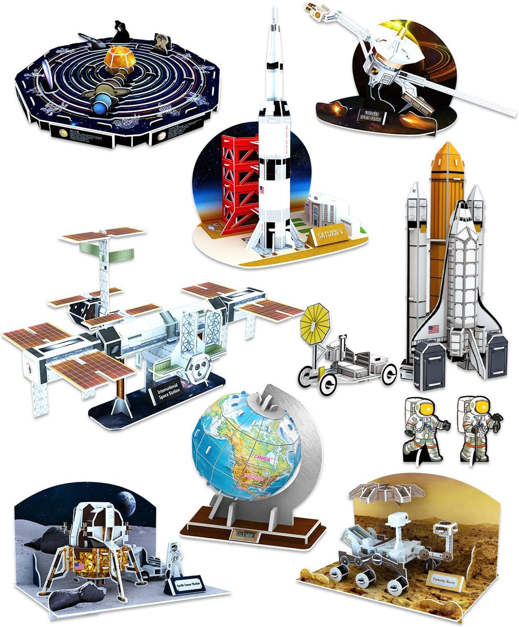 3D Puzzles Outer Space Toys 377 Pcs STEM Toys Y469
