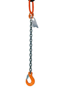 3/8" x 5' Single Leg Chain Sling with Sling Hook T5483
