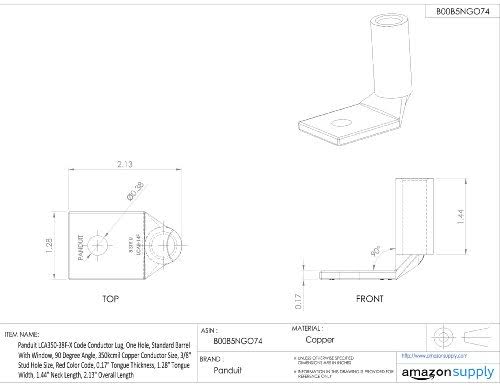 350Kcmil 3/8 Stud Lug D92891