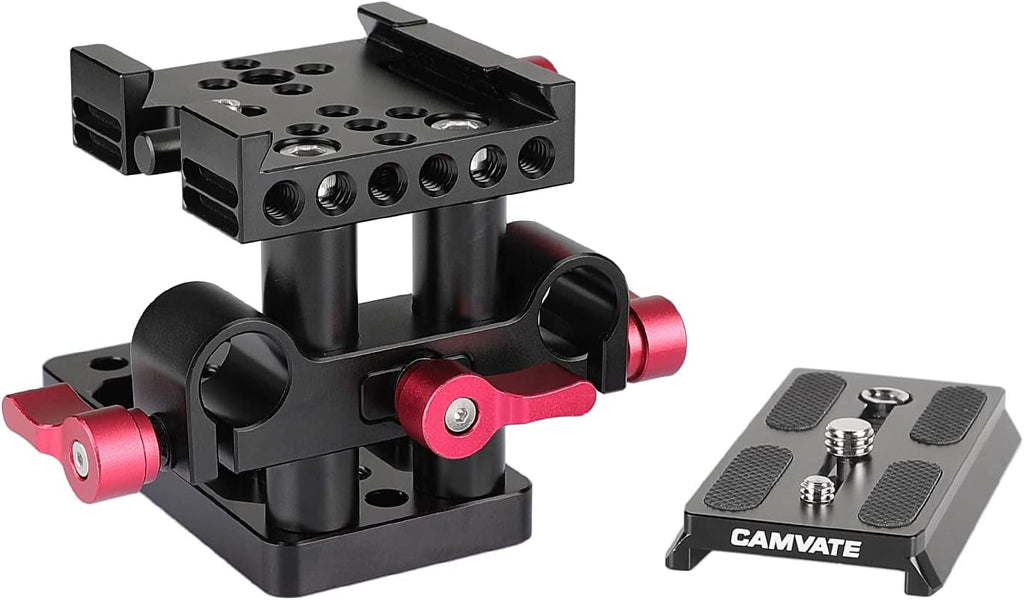 Red Quick Release Mount Base Plate Pack of 2 D936769