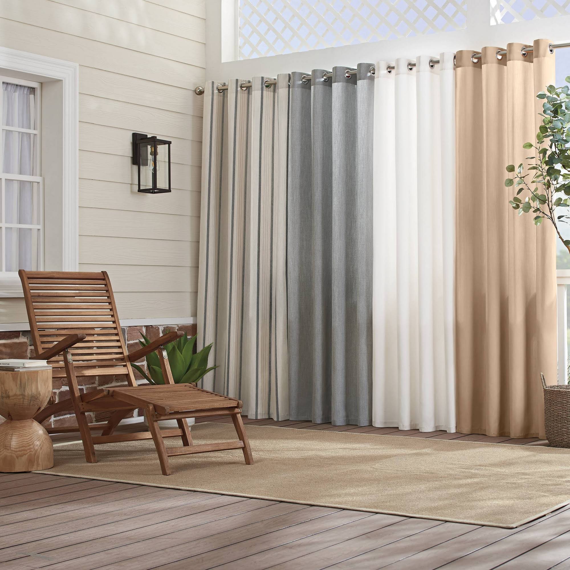 Grey Canvas Grommet Panel G229