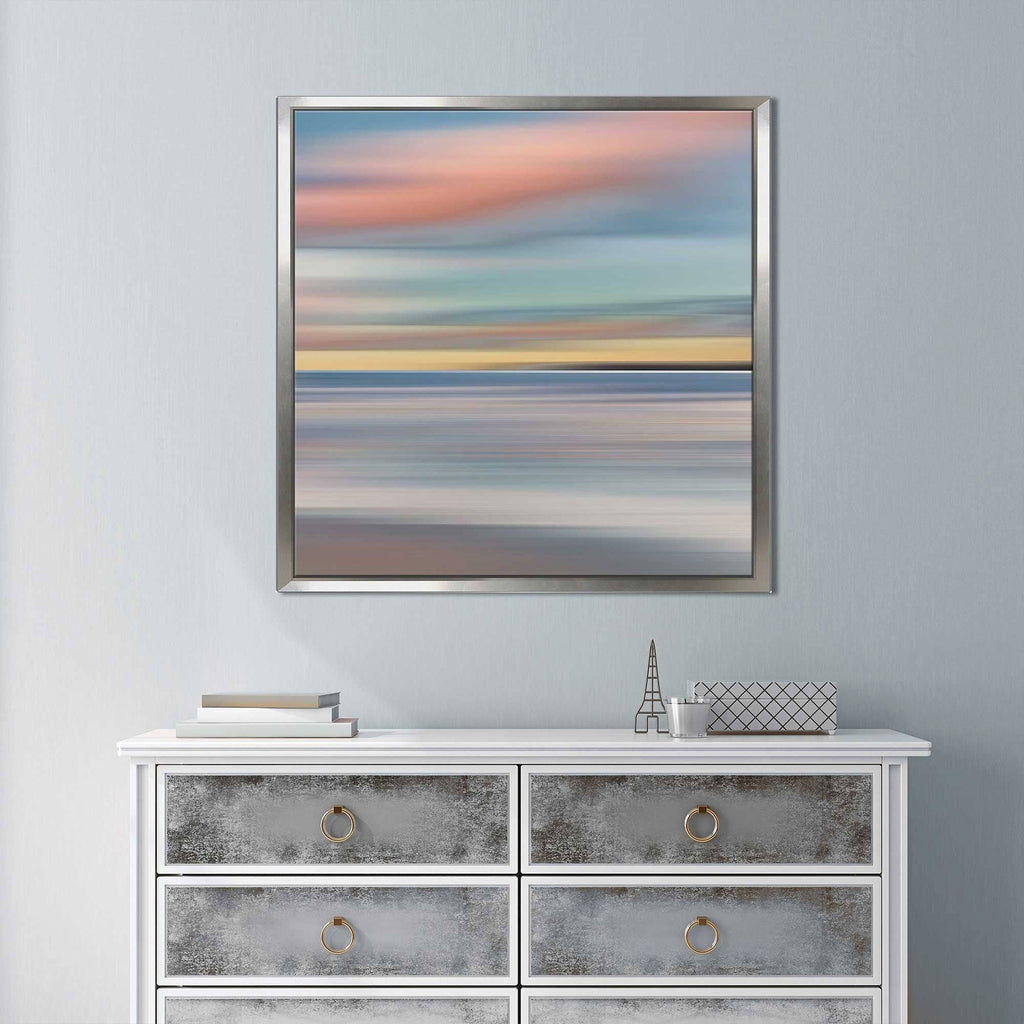 Blue Canvas Floating Frame F70240